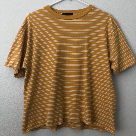 brandy melville Tops - striped shirt from brandy melville brandy melville Tops - striped shirt from brandy melville
